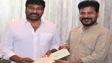 Chiranjeevi donates Rs 50 lakh to Telangana CM Relief Fund