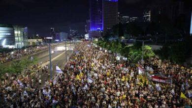 Half million people gather in Israel for rally in support of Gaza hostages