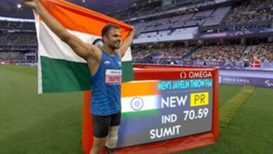 Paris Paralympics: Javelin thrower Sumit Antil wins historic gold medal with record effort