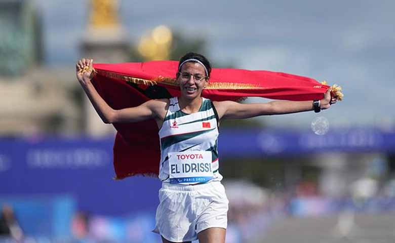 Morocco's El Idrissi smashes women's marathon world record on the last day of the Paralympic Games