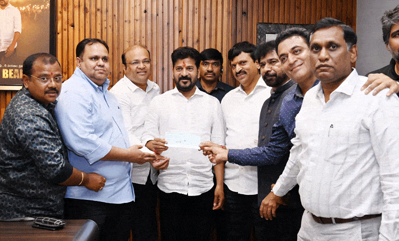 Hyderabad News | CREDAI Representatives Donate ₹1 Crore to Chief Minister’s Relief Fund