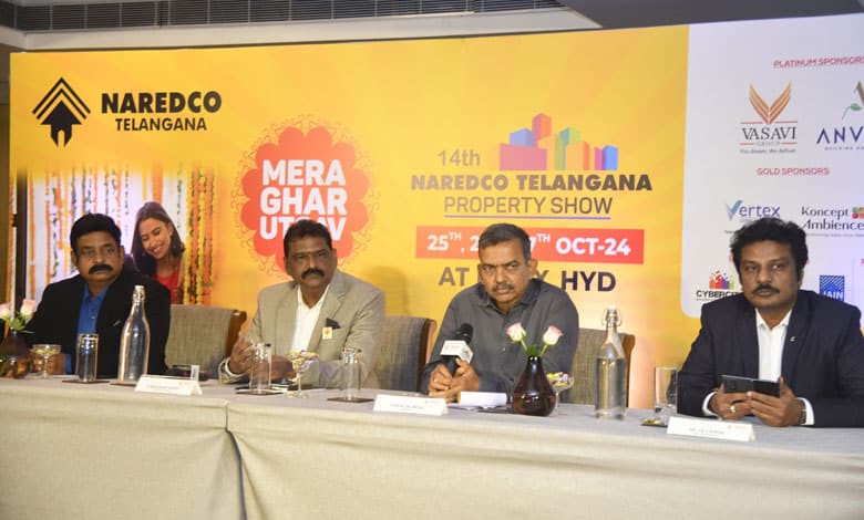 14th NAREDCO Telangana Property Show 2024 to be Held at HITEX, Hyderabad