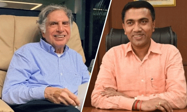 Ratan Tata inspiration for generations of entrepreneurs and industrialists: CM Sawant