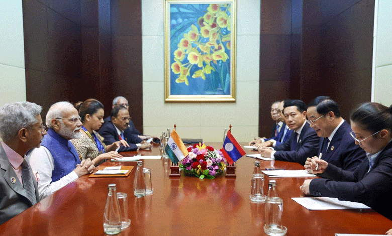 PM Modi holds bilateral talks with Lao PDR counterpart