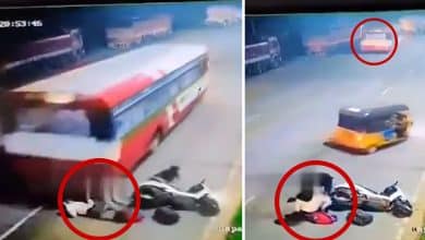 Youth Dies After Failing to Overtake RTC Bus on Bike in Hyderabad