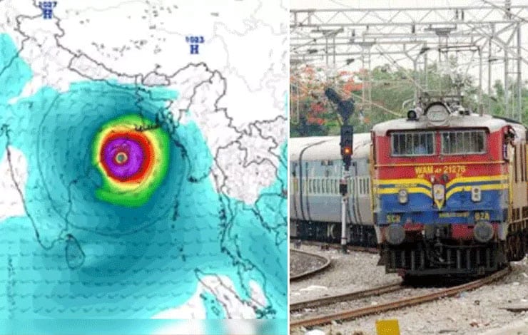 Cyclone 'DANA' Leads to Cancellation of Multiple Train Services