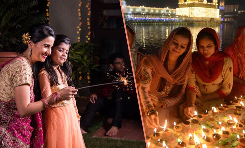 People across country celebrate Diwali with pomp