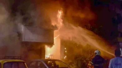 Fire breaks out in building in Delhi's Shastri Park, 10 people rescued