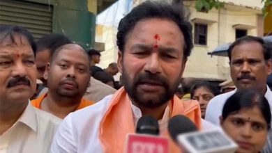 Kishan Reddy demands stringent action over vandalisation of temples