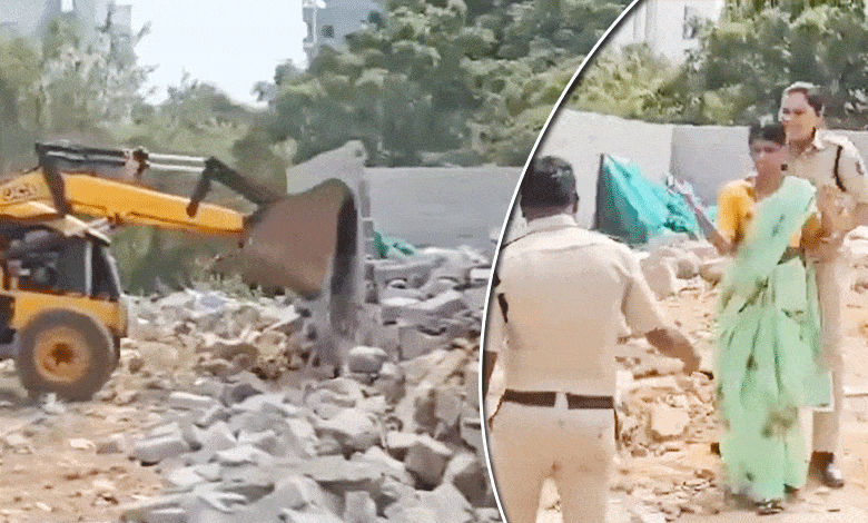 Illegal Constructions Demolished in Hyderabad: Mailardevpally Sees Rising Tensions