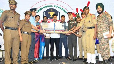 Hyderabad News | Chief Minister Commends NCC Cadets at Sports Cup Event