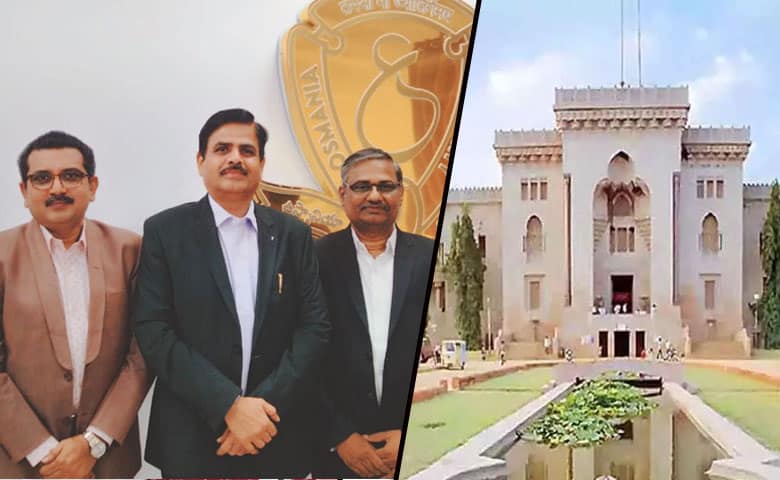 Prof Naresh Reddy Appointed New Registrar of OU; Prof Jithender Kumar Naik Takes Over as OSD