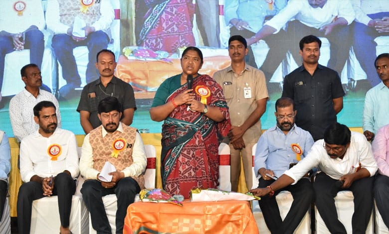 Seethakka hails teachers as guides, highlights Govt initiatives