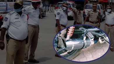 Hyderabad Traffic Police Launch Special Campaign Against Loud Silencers