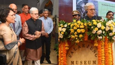 Telangana Governor Jishnu Dev Varma Inaugurates 'Diverse Voices' Art Exhibition at Salar Jung Museum