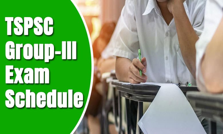 TSPSC Announces Group-III Exam Schedule: Hall Tickets Available from November 10