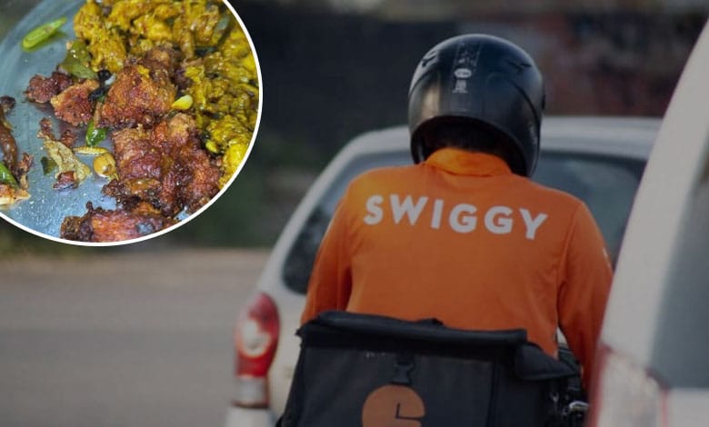 Insect Found in Chicken Fry Ordered via Swiggy in Hyderabad