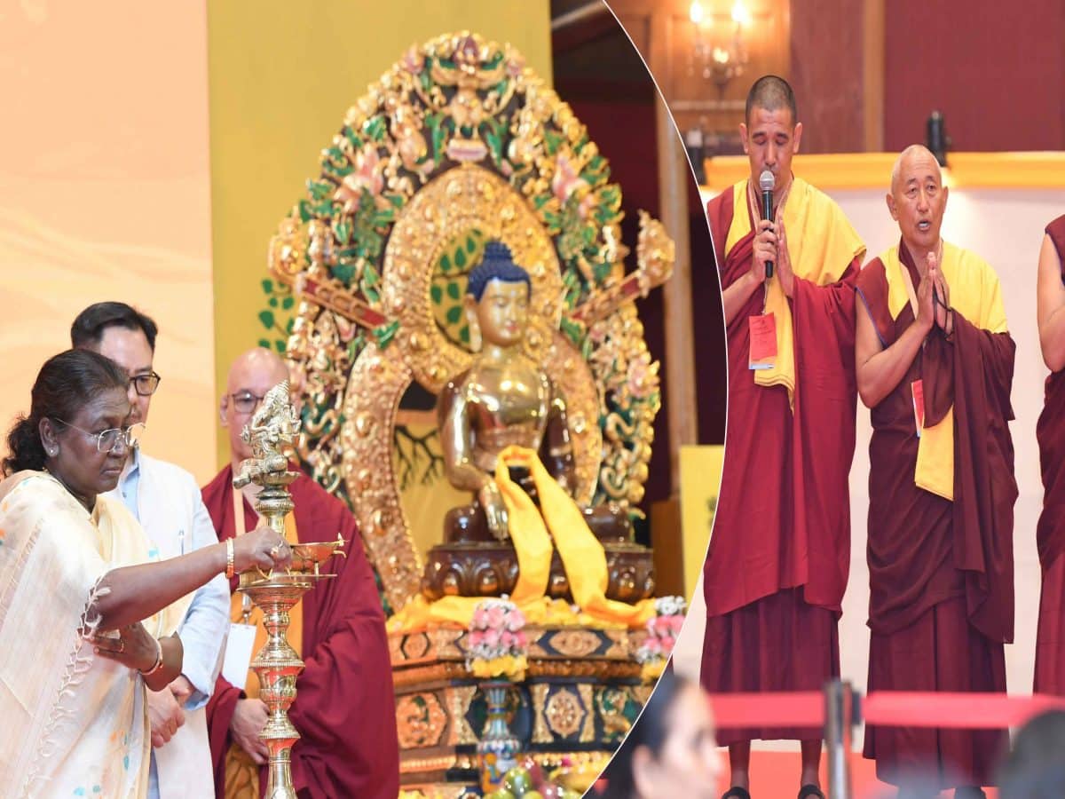 Buddha’s teachings have solution to today’s problems: Prez Murmu at Asian Buddhist Summit