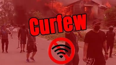 Curfew imposed in Manipur mobile internet suspended