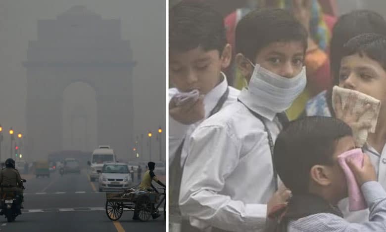 Delhi Schools Shift to Online Learning for Classes 1 to 5 Amid Severe Pollution