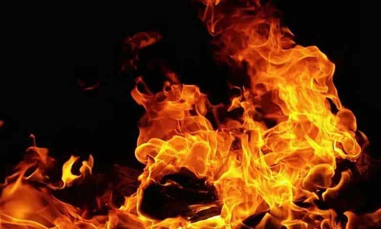 Fire Destroys Electronic Goods Worth Lakhs at Sai Electronics Shop in Balapur, Hyderabad