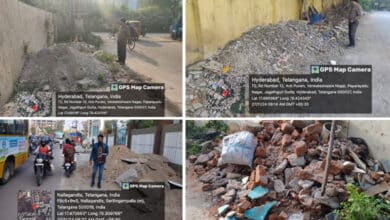 Hyderabad: Town Planning Department Cracks Down on Illegal Dumping of Construction Waste