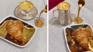 Dubai Cafe's Rs 1 Lakh 'Gold Karak' Tea Goes Viral: Watch the Luxurious Tea Experience