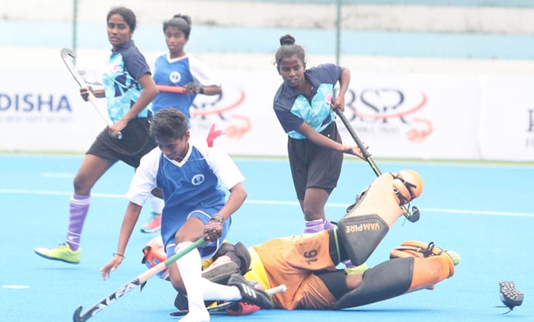 Mizoram Dominates Chandigarh 4-1 in 14th Hockey India Sub-Junior Women National Championship