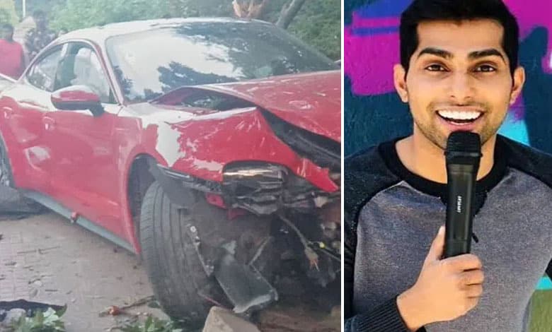 Comedian Utsav Dixit Arrested for Rash Driving After Porsche Crash at KBR Park