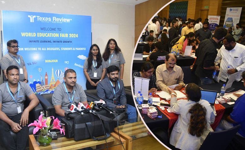 Texas Review Hosts Hyderabad’s Largest World Education Fair with 75+ Global Universities