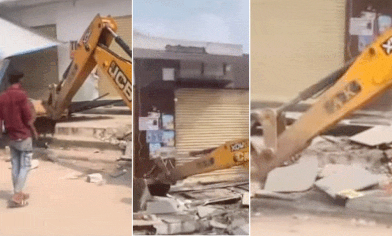 HYDRA's Big Action in Shastripuram : Bulldozers Clear Illegal Encroachments from Public Spaces