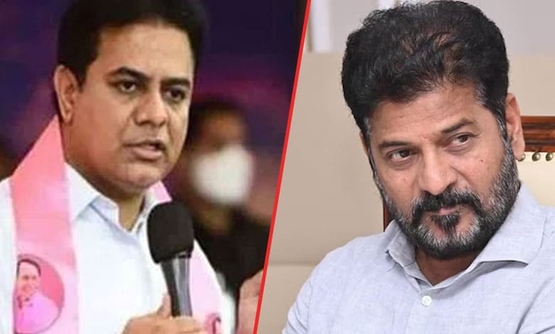 KTR Asks CM Revanth Reddy to Explain MEIL Contracts, Raises Concerns on Commissions