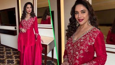 Madhuri Dixit says she is eternally in love with red colour