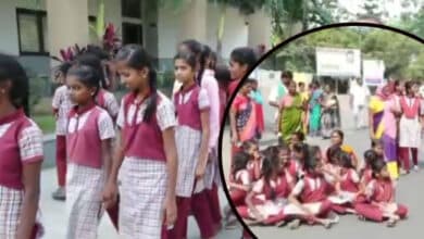 400 Students Protest Against Poor Mid-Day Meals in Karimnagar and Jagtial Schools