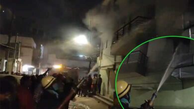 Fire Breaks Out in Apartment at Mir Chowk, Old City