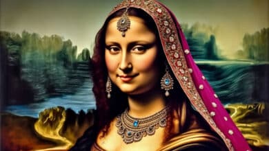 IIM Ranchi Student Creates Indian Version of Mona Lisa Using AI, Goes Viral on Social Media