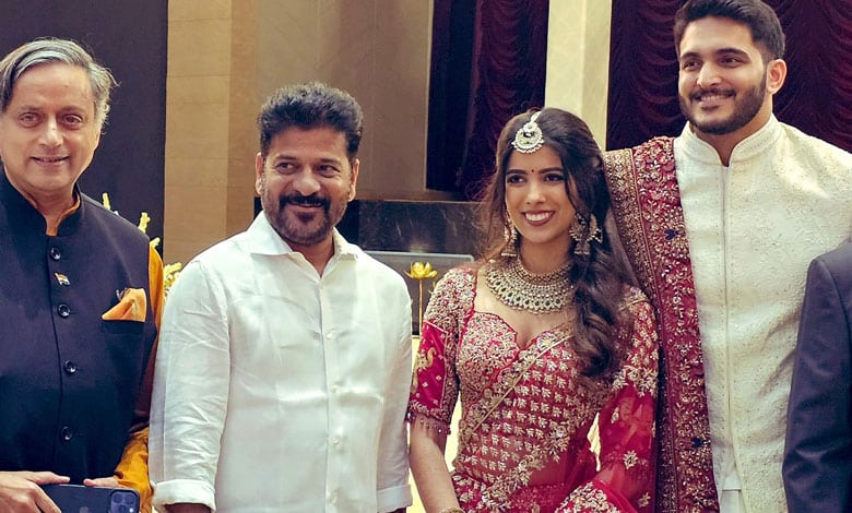 Chief Minister Revanth Reddy Attends Marriage of Former AICC Secretary in Kerala