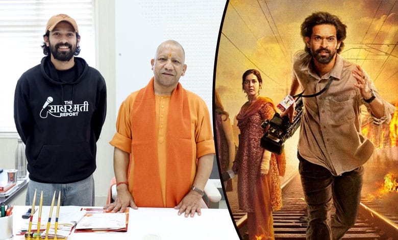 Vikrant Massey pays a visit to UP CM Yogi Adityanath