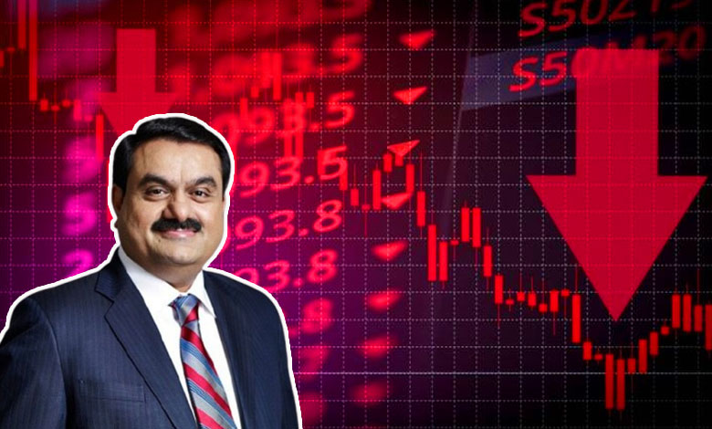 Sensex, Nifty Tumble Amid Sharp Fall in Adani Group Stocks and Foreign Fund Outflows