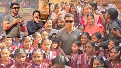 Actor Sonu Sood Engages with Students During Visit to School in Shamsabad