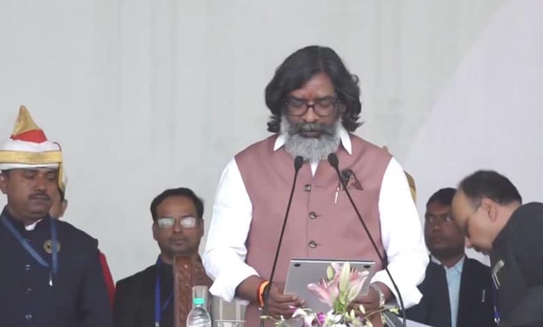 Hemant Soren sworn in as Jharkhand's 14th CM, top INDIA Bloc leaders attend