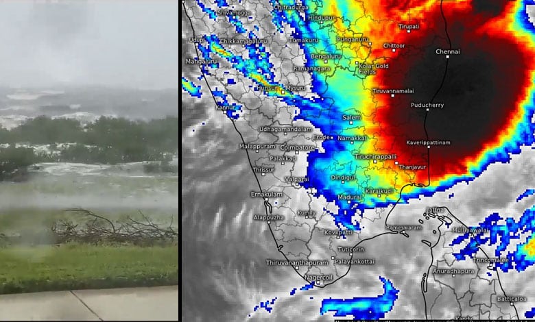 Heavy rains lash Tamil Nadu, 'Fengal' continues to move towards coastline