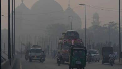 Pakistan's Punjab province ministers blame India for worsening smog as air quality index hits record high in Lahore