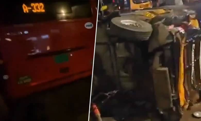 Mumbai Tragedy: CCTV Footage Captures Fatal Accident Involving BEST Bus Driver, 5 Dead, 36 Injured