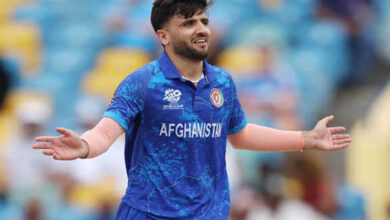 Afghanistan pacer Fazalhaq Farooqi fined for breaching ICC Code of Conduct