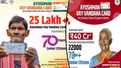25 lakh elderly above 70 enrol for Ayushman cards in less than 2 months: Centre