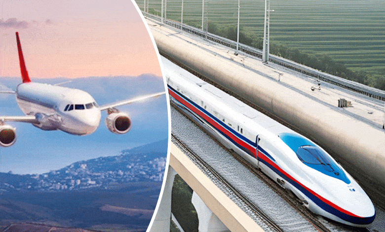 High-Speed Revolution: China’s New Train to Beat Airplane Speeds