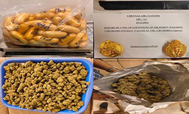 Cocaine, ganja, gold worth Rs 14.76 cr seized at airport, a Cabin crew and 3 pax arrested