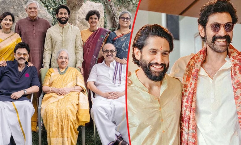 Venkatesh Daggubati shares heartwarming pictures from Naga Chaitanya, Sobhita Dhulipala’s wedding