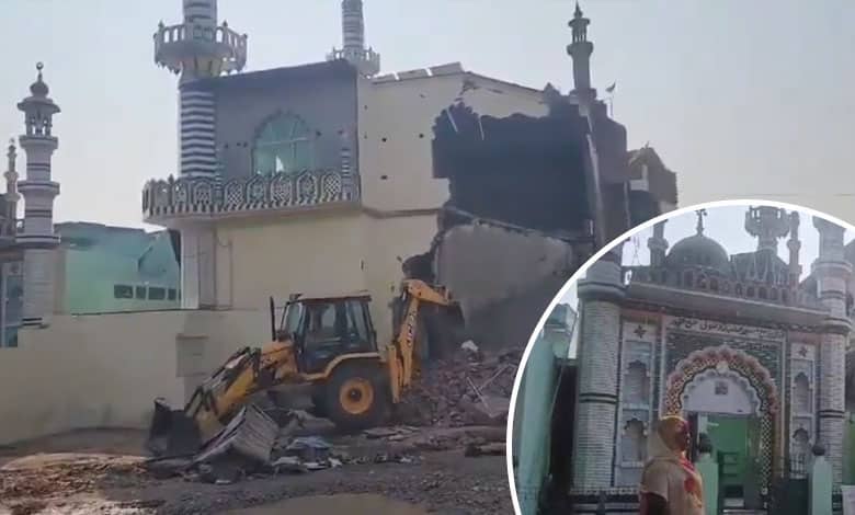 UP: Portion of 185-year-old Noori Masjid in Fatehpur demolished for 'encroachment'